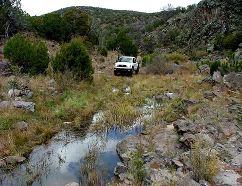 Tank Trap Trail NM 4 Wheel Drive Tacoma